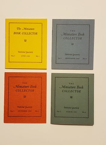 The Miniature Book Collector, Vol. 1